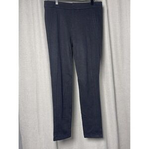 Vince Charcoal Stretch Ponte Knit Riding Pants Women's Size 6 V1074-20921